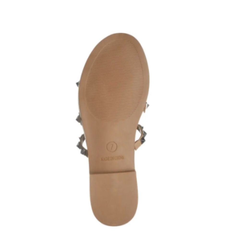Steve Madden | Averill Strappy Studded Gladiator Sandal (Tan) - Picture 5 of 11